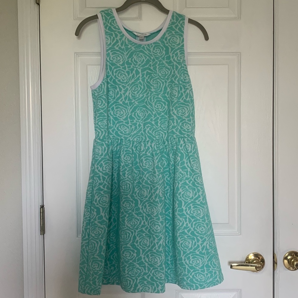 Charming Charlie aqua dress